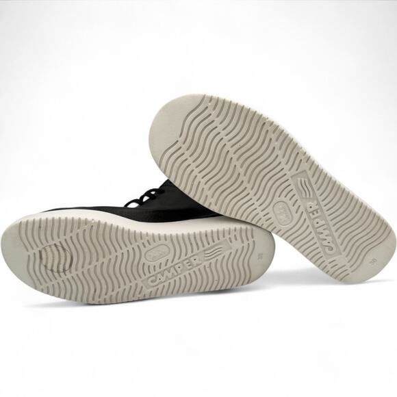 RARE Camper High Top Sneakers Runner K21 38 Black White Streetwear K400648-02 - Picture 9 of 9
